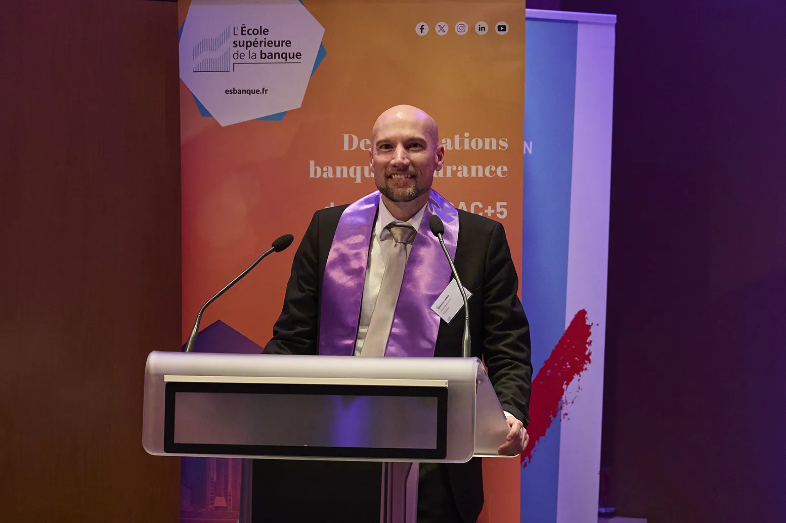 Remise des diplômes CESB Management et ITB 2025 - Cérémonie