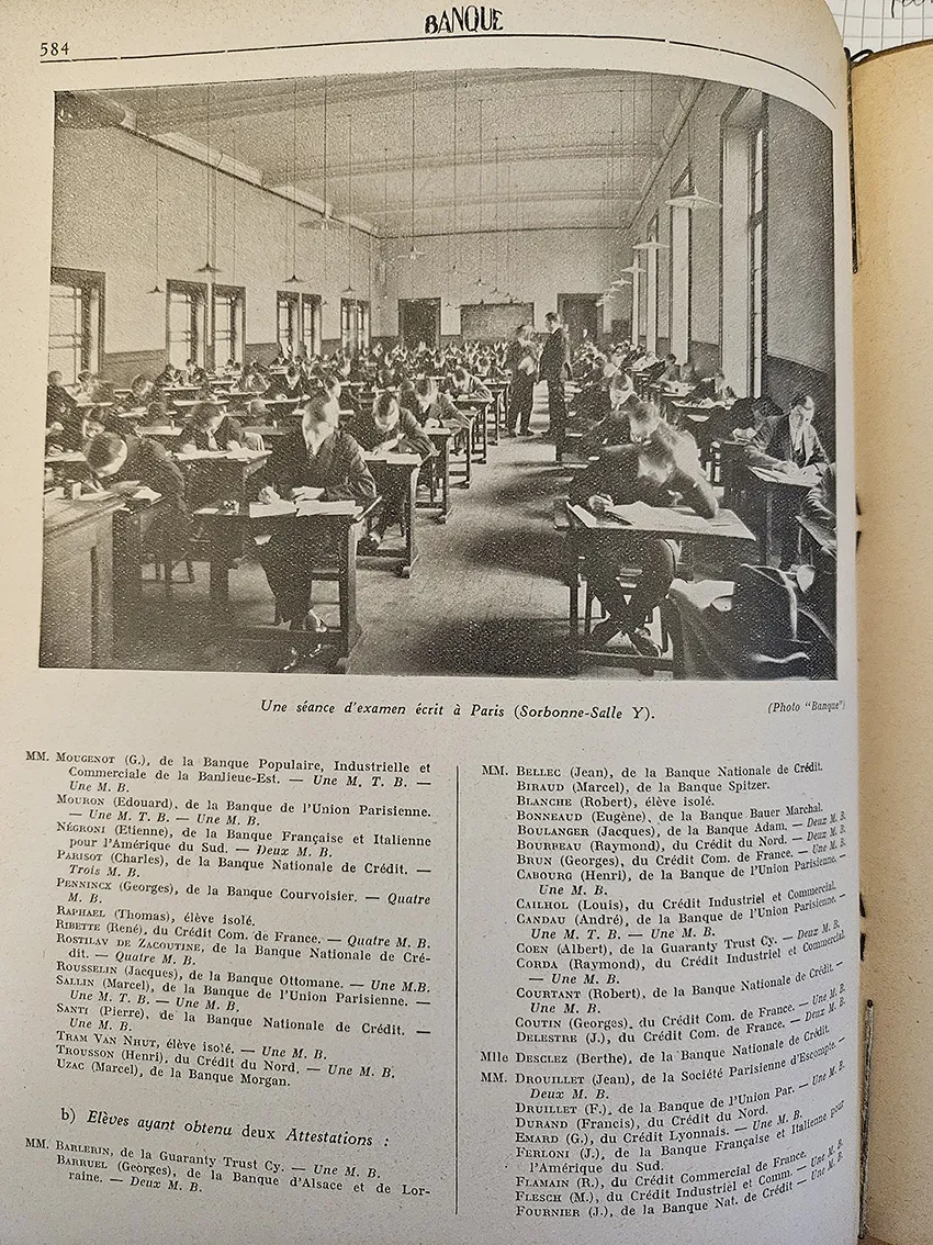 Photo en salle d'examen